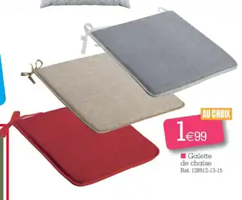 Kandy Galette de chaise offre
