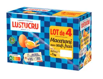 Carrefour Market Lustucru pâtes aux oeufs frais offre
