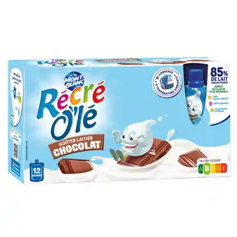 Carrefour Market Mont blanc gourdes crème dessert récré o'lé offre