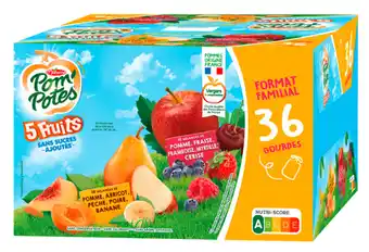 Carrefour Market Pom'potes dessert fruitier sans sucres ajoutés format familial offre