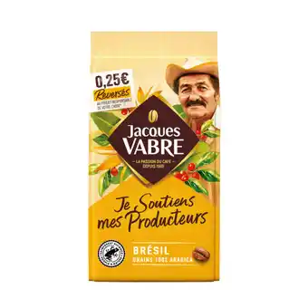 Carrefour Market Jacques vabre café grains offre