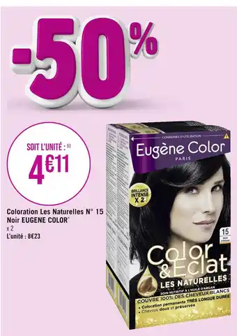 Eugene color coloration les naturelles n° 15 noir