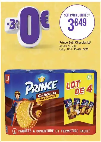 Lu prince goût chocolat