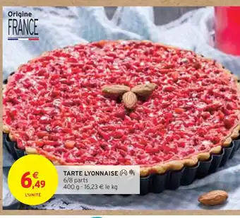 Intermarché Tarte lyonnaise offre