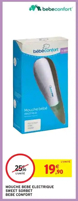 Intermarché Bebe confort mouche bebe electrique sweet sorbet offre