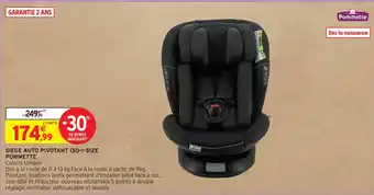 Intermarché Pommette siege auto pivotant iso-i-size offre