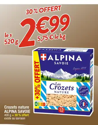 Alpina savoie crozets nature