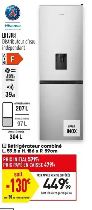 Conforama Réfrigérateur combiné offre