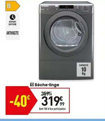 Conforama Sèche-linge offre