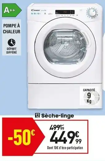 Conforama Sèche-linge offre