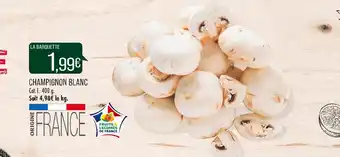 Match Champignon blanc offre