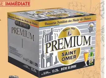Match Saint omer bière premium offre