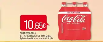 Match Coca-cola soda offre