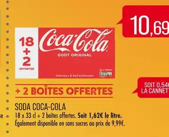 Match Coca-cola soda offre