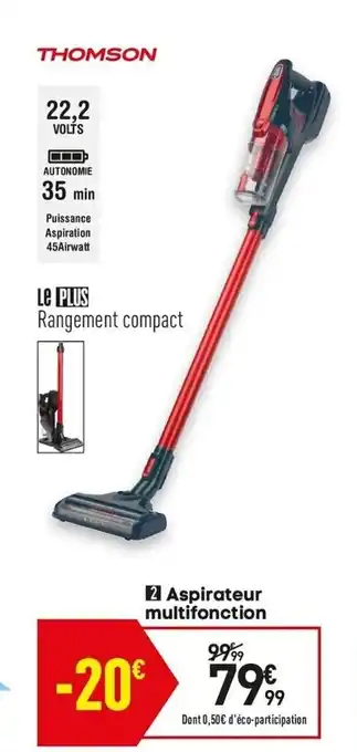Conforama Aspirateur multifonction offre