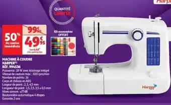 Auchan MACHINE À COUDRE offre
