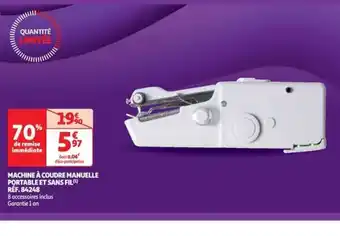 Auchan MACHINE À COUDRE MANUELLE offre