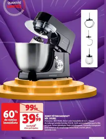 Auchan ROBOT PÉTRIN DAEWOO offre