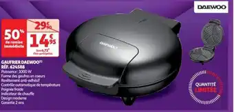 Auchan GAUFRIER DAEWOO offre