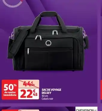 Auchan SAC DE VOYAGE DELSEY offre
