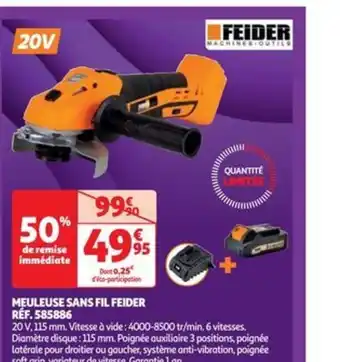 Auchan MEULEUSE SANS FIL FEIDER offre