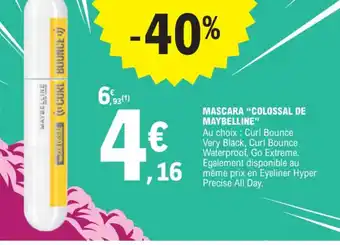 MASCARA COLOSSAL DE MAYBELLINE