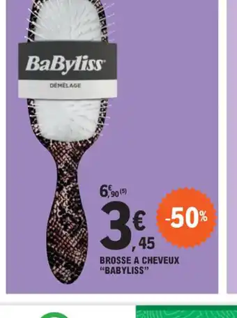 E.Leclerc BROSSE A CHEVEUX BABYLISS offre