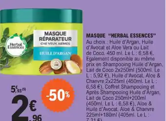 MASQUE HERBAL ESSENCES