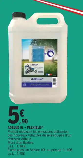 E.Leclerc ADBLUE 5L + FLEXIBLE offre