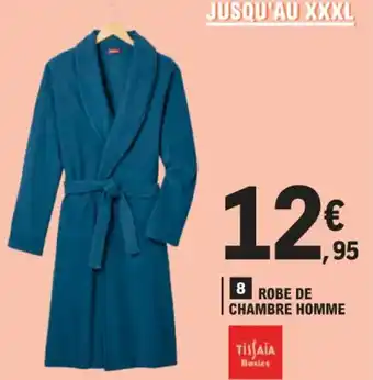 E.Leclerc 8 ROBE DE CHAMBRE HOMME offre