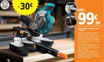 E.Leclerc Brico SCIE À ONGLET RADIALE 1400 W "FOXTER" offre