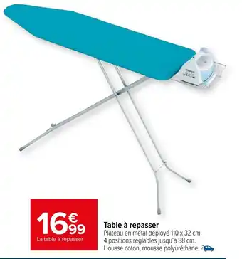 Carrefour Market Table à repasser offre