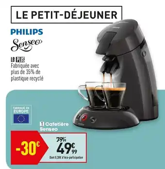 Conforama Cafetière senseo offre