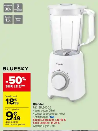 Carrefour Market Blender offre