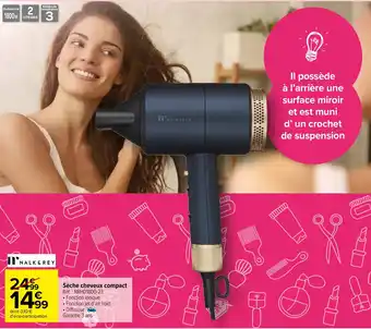 Carrefour Market Sèche cheveux compact offre