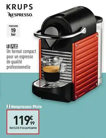 Nespresso pixie