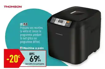 Conforama Machine a pain offre