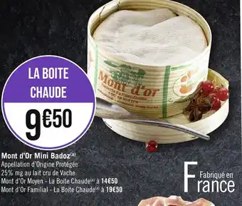 Géant Casino Mont d'Or Mini Badoz(a) offre