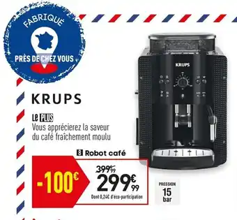 Conforama Robot café offre