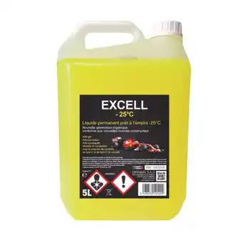 Auchan Liquide de refroidissement universel jaune -25° offre