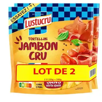 Auchan Tortellini lustucru offre