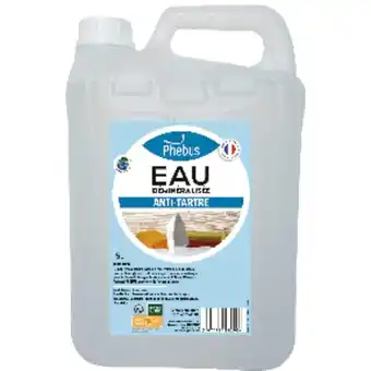 Auchan Eau déminéralisée nature 5l offre