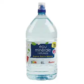 Auchan Fontaine d'eau minérale auchan offre