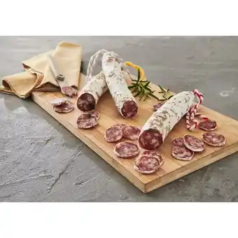 Auchan Lot de 3 saucissons séchoir des alpes offre