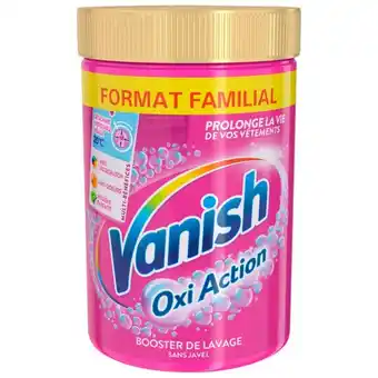 Auchan Détachant oxi action booster de lavage vanish offre