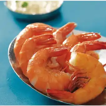 Auchan Queue de crevettes non décortiquées cuites réfrigérées offre
