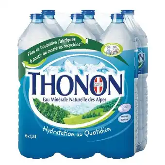 Auchan Eau minérale naturelle thonon offre