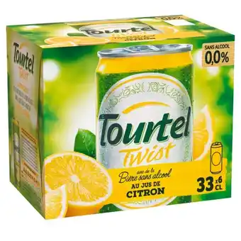 Auchan Tourtel twist citron offre