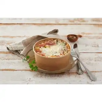 Auchan Bol raclette fumée & bacon offre