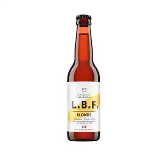 Auchan Bière blonde l.b.f offre